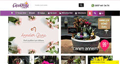 Desktop Screenshot of cicekyolla.com.tr